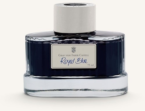 Graf von Faber-Castell fountain pen ink 75ml Royal Blue