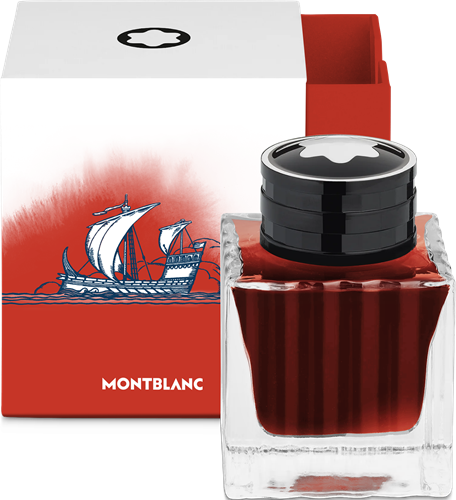 Montblanc ink bottle Olympic Heritage Paris 1924 Red 50ml