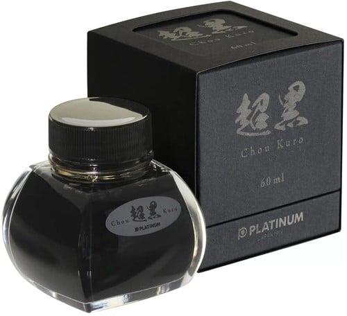 Platinum Chou Kuro pigment ink black