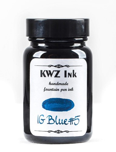 KWZ IG Blue nr 5 vulpen inkt 60ml Iron Gall