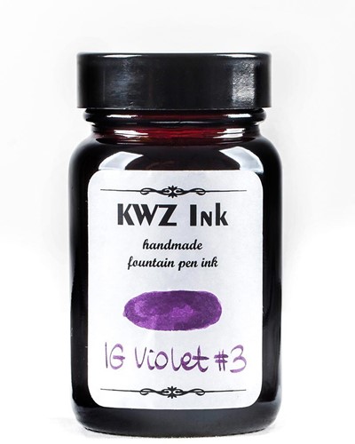 KWZ IG Violet Nr 3 vulpen inkt 60ml Iron Gall