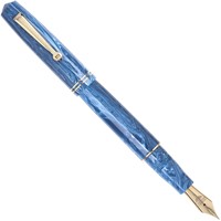 leonardo momento zero positano fountain pen gold trim 2018 f