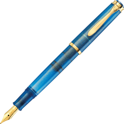 Pelikan Classic M200 Golden Lapis SET