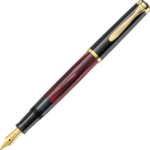 Pelikan Classic M200 Red Marbled fountain pen