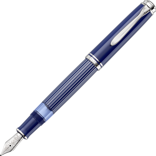 Pelikan M815 Metal Striped Blue