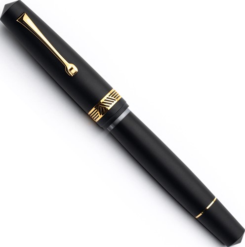 Leonardo Momento Magico Black matte and gold trim fountain pen