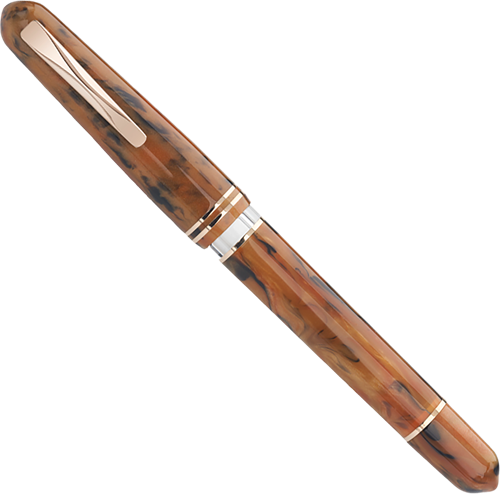 Gioia Métis Terre di Napoli rose gold fountain pen