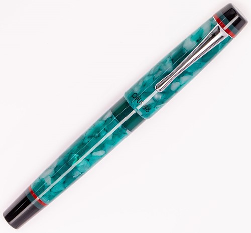 Opus 88 Minty Blue fountain pen