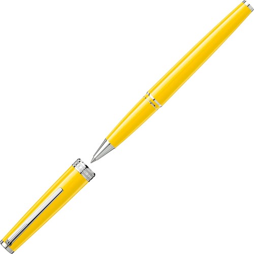 Montblanc Pix Mustard Yellow rollerball pen