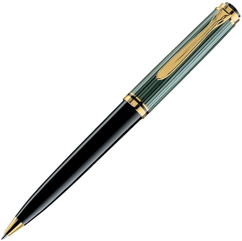 Pelikan K800 black/green ballpoint pen