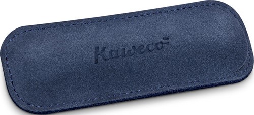 Kaweco Sport voor 2 pennen velours etui blauw