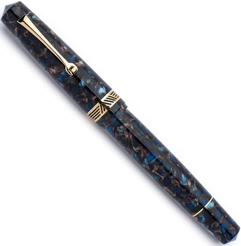 Leonardo Momento Magico Pietra Salata and gold trim fountain pen