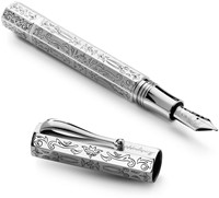 Montegrappa Reminiscence 105th fountain pen, silver, piston