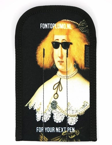 Rickshaw 3 pen coozy sleeve Lady with Rayban / Prince of Orange edition