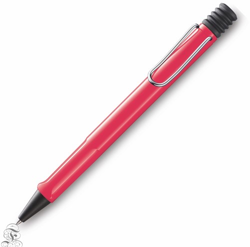 Lamy Safari Neoncoral ballpoint pen (2014 special edition)