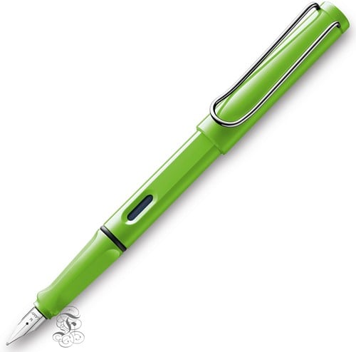 LAMY safari green fountain pen