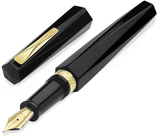 Gioia Sephora Noir gold fountain pen