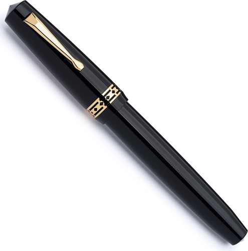 Radius Settimo Black Glossy gold fountain pen