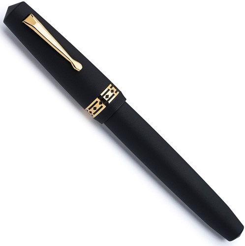 Radius Settimo Black Matte gold fountain pen