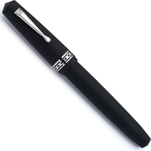 Radius Settimo Black Matte silver fountain pen