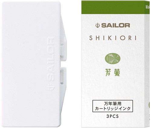 Sailor ink cartridges Shikiori Wakauguisu (3 pcs)