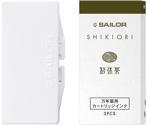 Sailor inkt cartridges Shikiori Rikyucha (3 stuks)