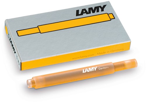 Lamy ink cartridges Mango 5 pieces T10