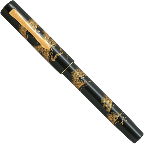 Namiki Yukari Chinkin Matsu Pine Tree fountain pen
