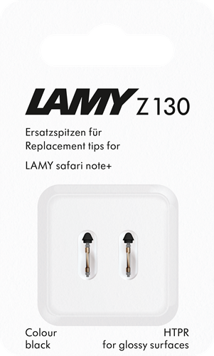 LAMY Replacement tips Z130 for LAMY safari note+ black